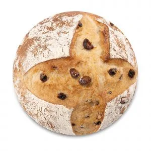 Miel, noisettes et raisins