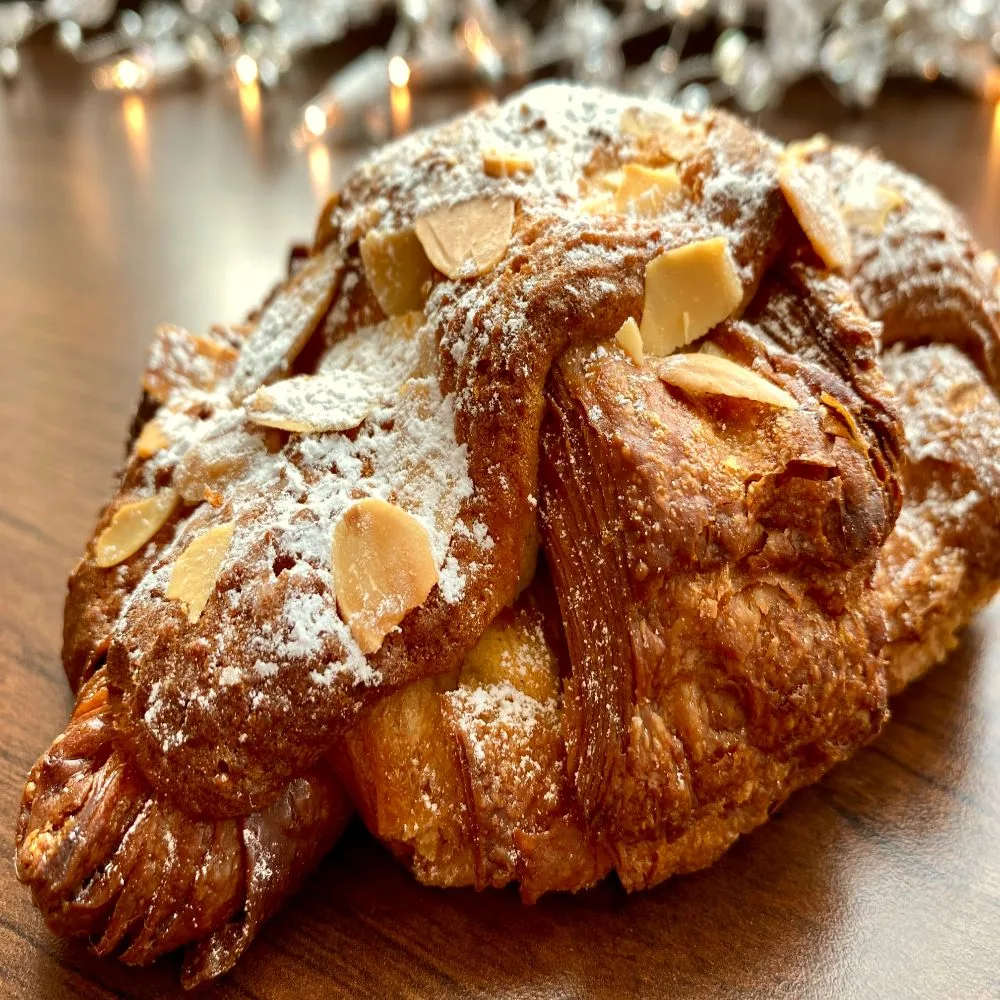 Almond croissant